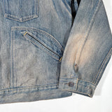 Vintage Y2K RRL Ralph Lauren Selvedge Denim Deadstock Roper Jacket