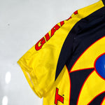 Vintage 90’s Giant Bicycles Yellow Black Red Cycling Jersey