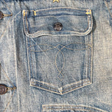 Vintage Y2K RRL Ralph Lauren Selvedge Denim Deadstock Roper Jacket