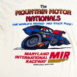 Vintage 70's Stock Car Racing Mountain Motor Nationals Budds Creek T-Shirt
