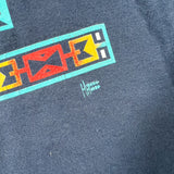 Vintage 1991 Arizona Bull Skull Southwestern T-Shirt