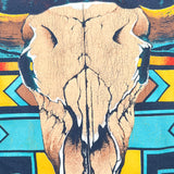 Vintage 1991 Arizona Bull Skull Southwestern T-Shirt