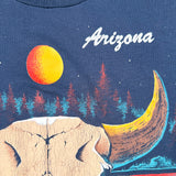 Vintage 1991 Arizona Bull Skull Southwestern T-Shirt