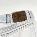 Vintage 90's Wrangler Light Wash Denim Shorts