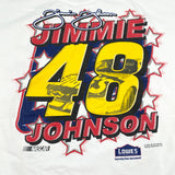 Vintage 2002 Jimmie Johnson Man on a Mission T-Shirt