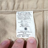 Vintage 2001 Carhartt Tan Canvas Carpenter Shorts