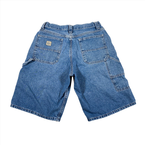 Vintage Y2K Lee Dungaree Carpenter Denim Shorts