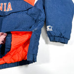 Vintage 90's University of Virginia Puffer Starter Jacket