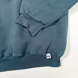 Vintage 90’s Russell Athletic Blank Green Crewneck Sweatshirt