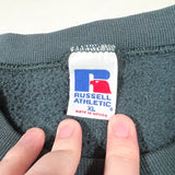 Vintage 90’s Russell Athletic Blank Green Crewneck Sweatshirt