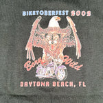 Vintage 2002 Biketoberfest Daytona Beach FL T-Shirt