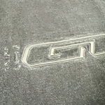 Vintage 90’s GT BMX & Mountain Bike Black Embossed Tread Logo T-Shirt
