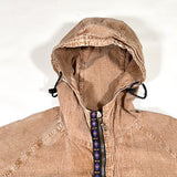 Vintage 90’s älf Made in USA Full Zip Hooded Cotton Jacket