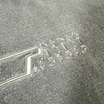 Vintage 90’s GT BMX & Mountain Bike Black Embossed Tread Logo T-Shirt