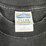 Vintage 90’s GT BMX & Mountain Bike Black Embossed Tread Logo T-Shirt