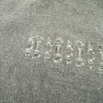 Vintage 90’s GT BMX & Mountain Bike Black Embossed Tread Logo T-Shirt