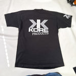 Vintage 90’s KORE Bicycle Components Promo Double-Sided Black T-Shirt