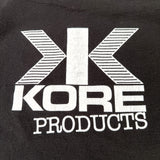 Vintage 90’s KORE Bicycle Components Promo Double-Sided Black T-Shirt