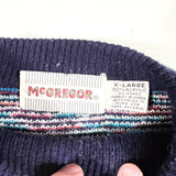 Vintage 80’s McGregor Geometric Knit Sweater