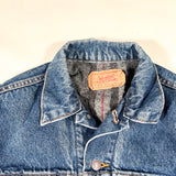 Vintage 80’s Levi’s Blanket Lined Cherub Back Patch Denim Jacket
