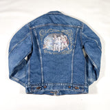 Vintage 80’s Levi’s Blanket Lined Cherub Back Patch Denim Jacket