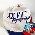 Vintage 1996 Atlanta Olympics Flags Starter Hat