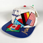 Vintage 1996 Atlanta Olympics Flags Starter Hat