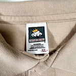 Vintage 90’s GT Bicycles Tan Knit Polo Shirt
