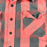 Vintage 80's Prentiss Outdoors Plaid Cotton Flannel Shirt