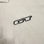 Vintage 90’s GT Bicycles Tan Knit Polo Shirt