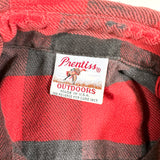 Vintage 80's Prentiss Outdoors Plaid Cotton Flannel Shirt