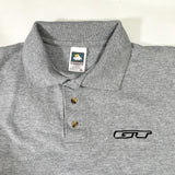 Vintage 90’s GT Bicycles Gray Knit Polo Shirt