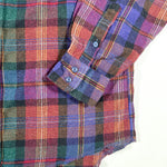 Vintage 80's Tradition Plaid Cotton Flannel Shirt