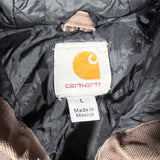 Modern 2012 Carhartt Active Duck Canvas Quilted Work Jacket
