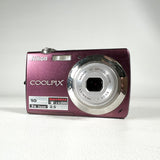 Vintage 2010 Nikon Coolpix S220 10MP Digital Camera