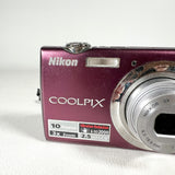 Vintage 2010 Nikon Coolpix S220 10MP Digital Camera