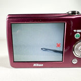 Vintage 2010 Nikon Coolpix S220 10MP Digital Camera