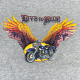 Vintage 2001 Live to Ride Myrtle Beach Bike Week T-Shirt