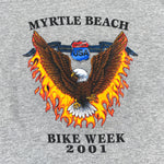 Vintage 2001 Live to Ride Myrtle Beach Bike Week T-Shirt