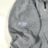 Vintage 90’s Sun Microsystems Java Quarter Zip Fleece Sweatshirt
