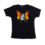 Vintage 2001 Bike Week Flaming Eagle T-Shirt