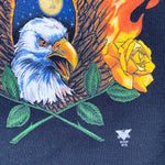 Vintage 2001 Bike Week Flaming Eagle T-Shirt