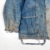 Vintage 60's Blue Bell Blanket Lined Denim Chore Jacket