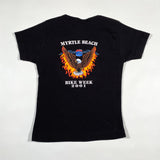 Vintage 2001 Bike Week Flaming Eagle T-Shirt