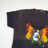 Vintage 2001 Bike Week Flaming Eagle T-Shirt