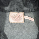 Vintage Y2K Juicy Couture Black Velour Zip Up Jacket