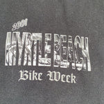 Vintage 2001 Bike Week Flaming Eagle T-Shirt