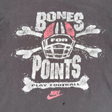 Vintage 90's Nike Bones for Points Football T-Shirt