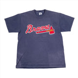 Vintage 2001 Atlanta Braves Chipper Jones #10 T-Shirt