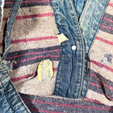Vintage 60's Blue Bell Blanket Lined Denim Chore Jacket